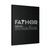Fathor Noun Logo Art Canvas Print Poster