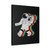 Reality Glitch Funky Spaceman Canvas Print Poster
