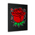 Red Rose 2 Canvas Print Poster