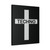Techno Cross Music Jesus Funny Cool Canvas Print Poster