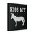 Kiss My Ass Canvas Print Poster