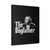 The Dogfather Pitbull Dog Party Canvas Print Poster