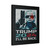 Trump 2024 I Ll Be Back Canvas Print Poster