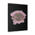Valentine Is Day Leopard Lips Canvas Print Poster