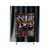 Retro Graphic Kiss Band Rock Heavy Metal Shower Curtains