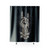 Riot Grrrl Fist Illustration Shower Curtains