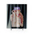 Sexy Tattoo Girl Swearing With Hat Finger Shower Curtains