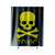 Toxic Skull Shower Curtains