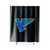 Blue Blues Stanley Cup Logo Shower Curtains