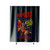 Elton John Rocketman Feather Suit Shower Curtains