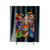 Japanese Arcade Flyer Shower Curtains