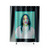 Billie Eilish In Pop Art Style Shower Curtains