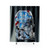 Pabst Blue Ribbon Zombie Beer Girl Shower Curtains