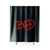 Bad T Shirt Michael Jackson Logo Thriller 80S King Of Pop Shower Curtains