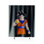 Son Goku And Dragon Ball With 4 Stars Shower Curtains