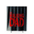 The Walking Dad Daddy Birth Party Funny Shower Curtains