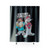 Taz And Bugs Bunny Kickin' It Old School Shower Curtains