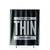 Thick Thighs Thin Patience Funny Gym Shower Curtains