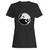 batman vs superman yin yang silhouette Woman's T-Shirt