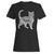 Cat Word Art Typography Woman's T-Shirt