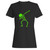 Dabbing Skeleton Green Woman's T-Shirt