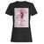 Hand Drawn Cute Girl Carrying Phone And Purse With Flower Woman's T-Shirt