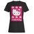 Hello Kitty Pink Background Woman's T-Shirt
