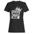 Keith Haring 3 Eyes Basquiat Crown Mashup Woman's T-Shirt