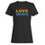 Love Wins Love Not Hate Marriage Equality Gay Pride Woman's T-Shirt