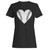 Mother's Day Gift Baseball Heart Baseball Mom Baseball Girlfriend Woman's T-Shirt