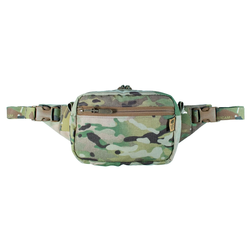men crossbody army fatigue fanny pack