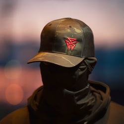 BPG Offset Logo Trucker Mesh Hat