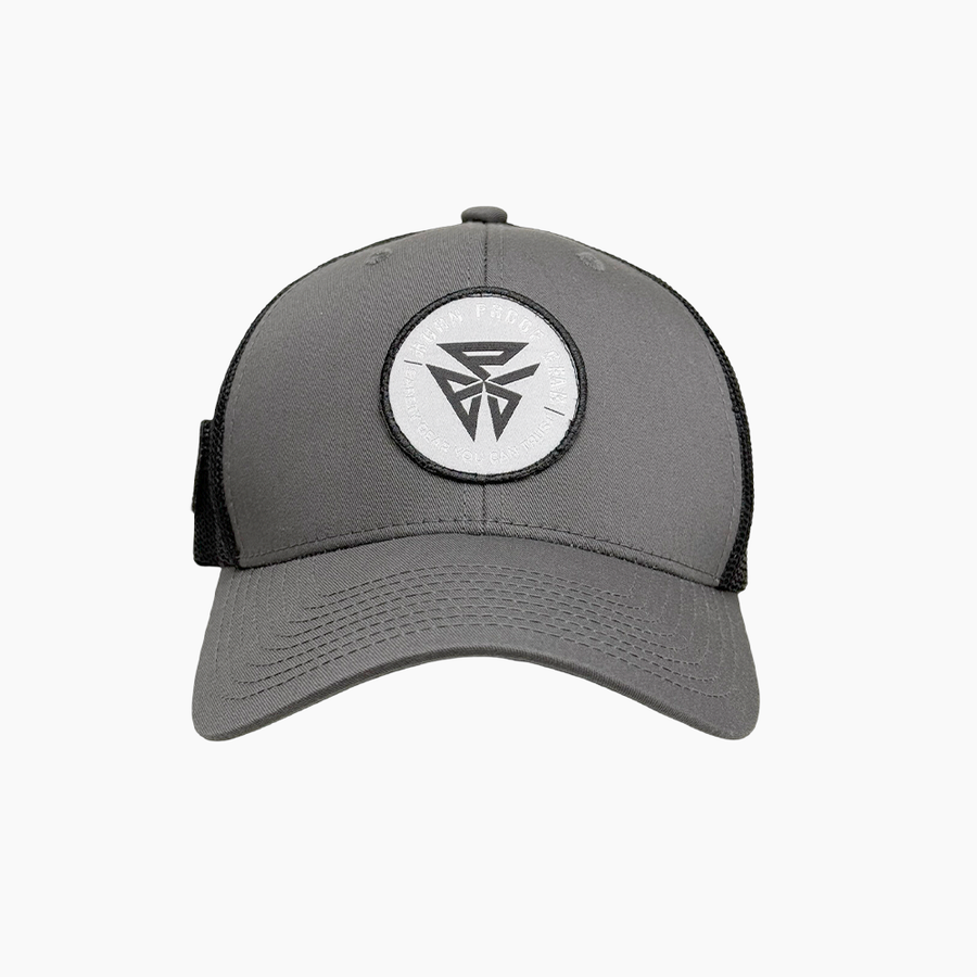 Circle BPG Patch Hat-Grey_front