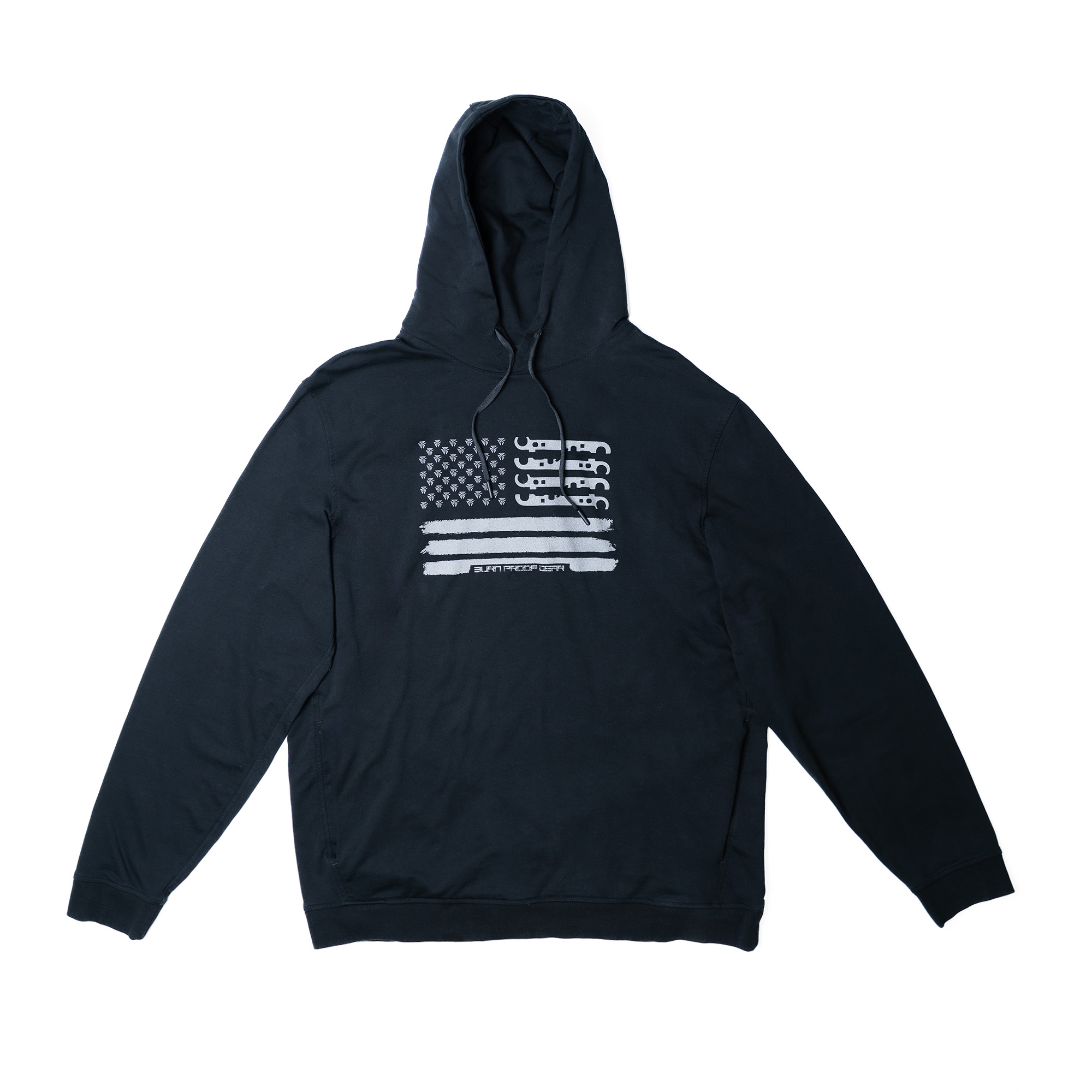 BPG Lightweight Performance Hoodie (American Flag) - Burn Proof Gear