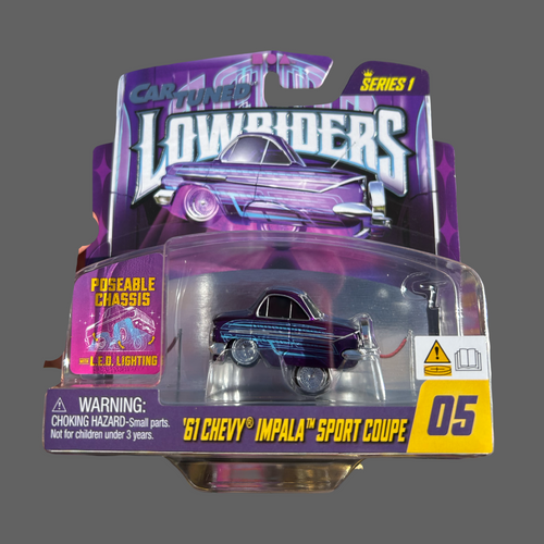 MGA LOWRIDERS 1961 CHEVY IMPALA SPORT COUPE W/ LED LIGHTING 05 S1