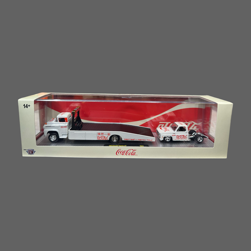 M2 1958 CHEVY SPARTAN & 1976 GMC SIERRA COCA COLA HAULER TW43 25-20