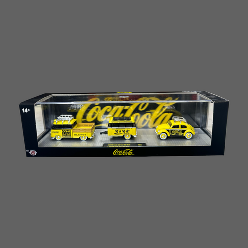 M2 1960 VW DOUBLE CAP & 1953 VW BEETLE COCA COLA HAULER TW43 25-21