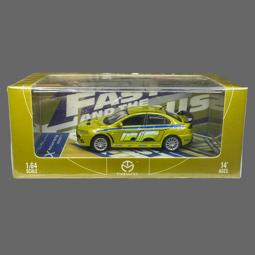 TM F&F MITSUBISHI LANCER EVO GREEN