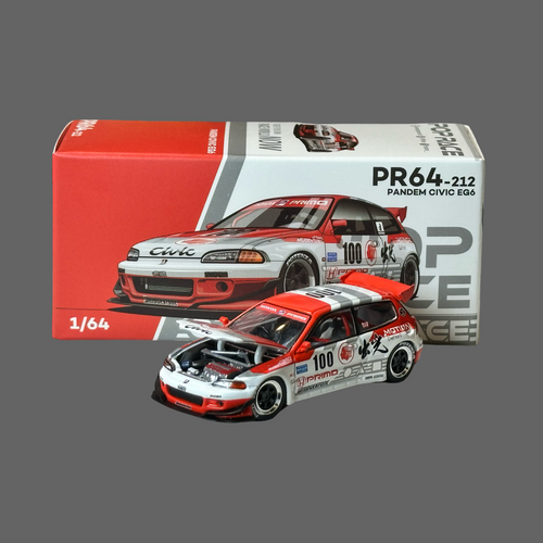 PR64 HONDA PANDEM CIVIC EG6 RED