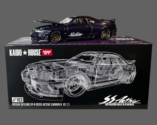 KH NISSAN SKYLINE R33 CARBON 163
