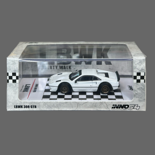 IN64 LBWK FERRARI 308 GTB WHITE