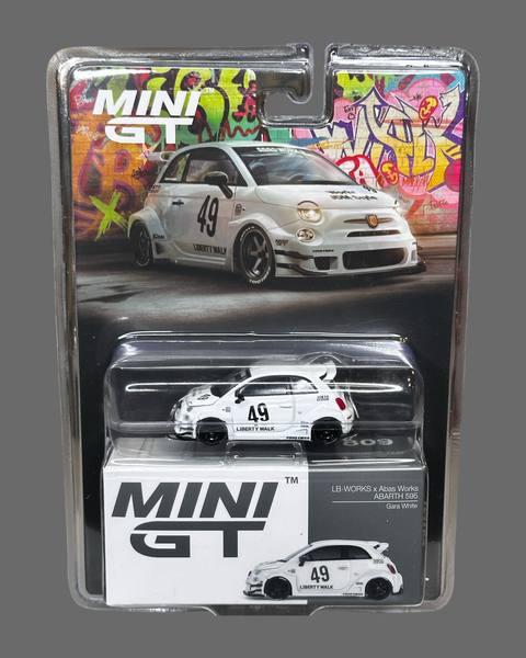 MGT ABARTH 595 WHITE 809
