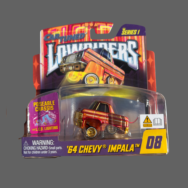 MGA LOWRIDERS 1964 CHEVY IMPALA W/ LED LIGHTING 08 S1