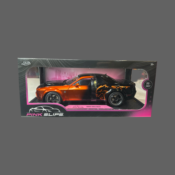 JD PINK SLIPS DODGE CHALLENGER ORANGE