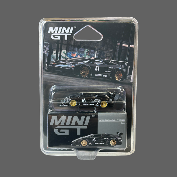 MGT LAMBORGHINI COUNTACH LBWK BLACK 1081