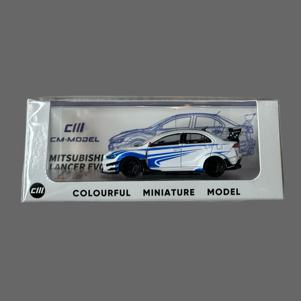CM MITSUBISHI EVO X WIDEBODY WHT