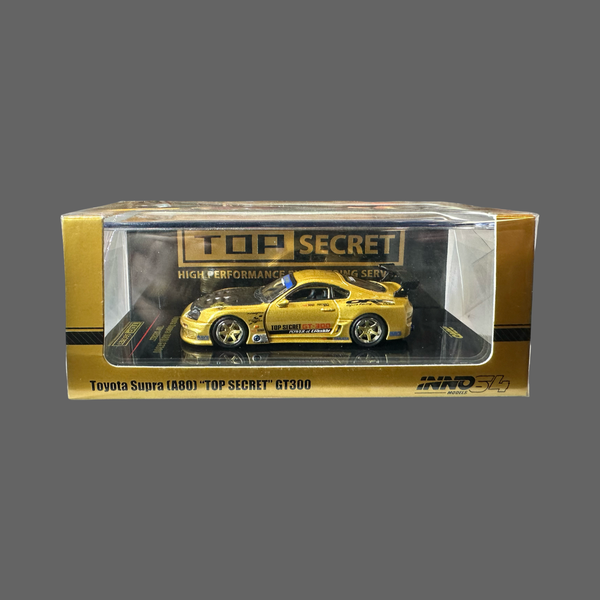 IN64 TOYOTA SUPRA A80 TOP SECRET GT300 GOLD