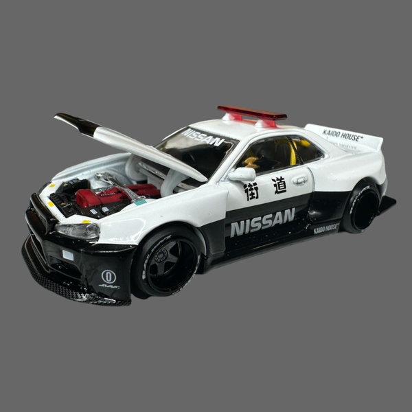 KH NISSAN SKYLINE R34 JAPAN POLICE 120