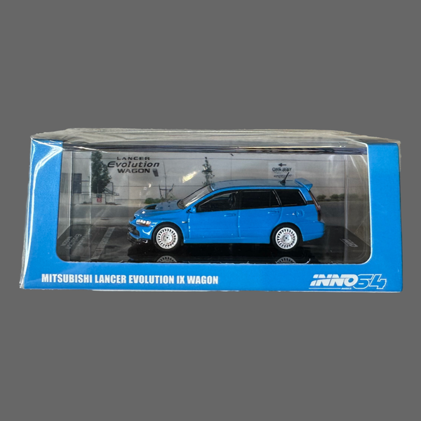 IN64 MITSUBISHI LANCER EVO IX WAGON SKY BLUE
