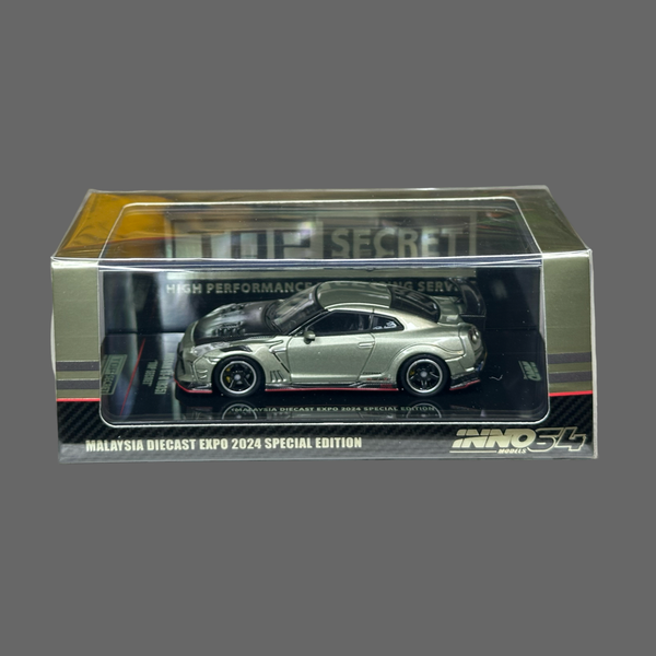 IN64 NISSAN GT-R(R35) "TOP SECRET" MALAYSIA DIECAST EXPO 2024 SPECIAL EDITION